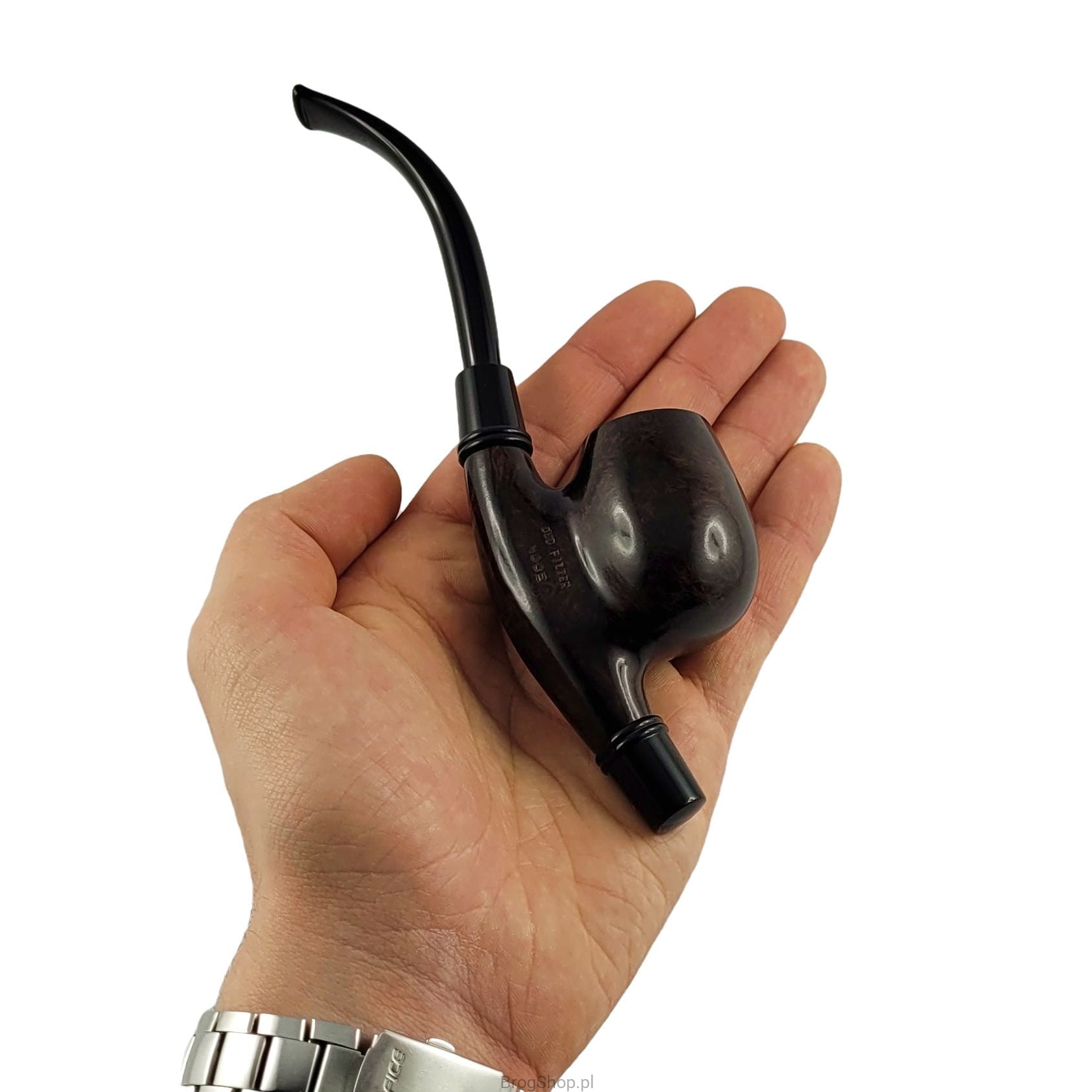 Pipe Brebbia Duo Filter Noce Briar Italy BrogShop
