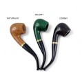 Natural briar pipes in various colors