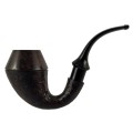 fajka do tytoniu johny pipes iran calabash brown briar tobacco pipe sandblasted 4.jpg
