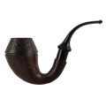 fajka do tytoniu johny pipes iran calabash tobacco pipe briar sandblasted