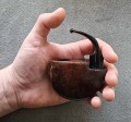handy pocket pipe that fits in the palm of your hand