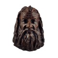 gandalf's head carved in wood
