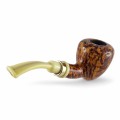 flame grain briar pipe
