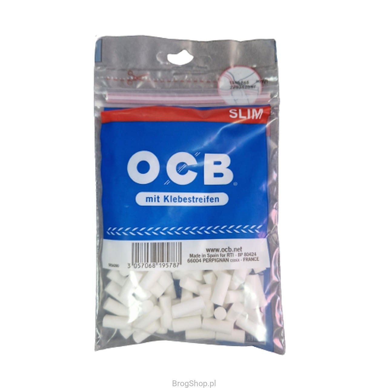 OCB 6 mm SLIM filters 120 pcs. 1.209 BrogShop