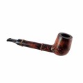 Szabo briar pipe with double filtration