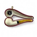 pipe dulger meerschaum small bent apple dm82