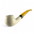 fajka dulger meerschaum small bent apple dm82  (6).jpg