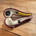 fajka dulger meerschaum small bent apple dm82  (1).jpg