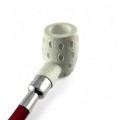 Dulger Meerschaum DM 53 Medium Silver Turkey merivaahtopiippu