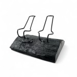 Stojak na fajkę z podstawą z czarnego dębu M2 / M3 Bróg Pipes