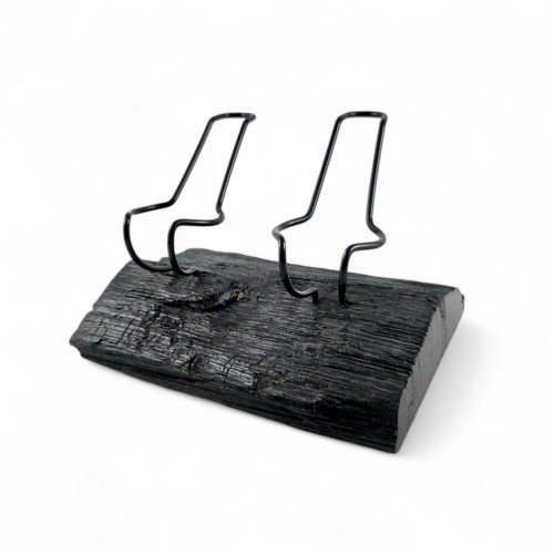 stojak fajkowy z podstawą z czarnego dębu bróg pipes morta