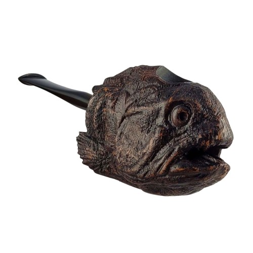 Anton Wincent Wolffish briar tobacco pipe, Poland