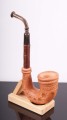 fajka gliniana glinianka folk mr bróg parol fajka ceramiczna clay pipe.JPG