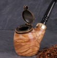 capped tobacco pipe bowl
