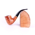 grain pipe made of briar and natural Italian material