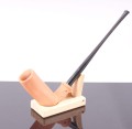 fajka gliniana glinianka  parol mr bróg brog fajka ceramiczna clay pipe.JPG