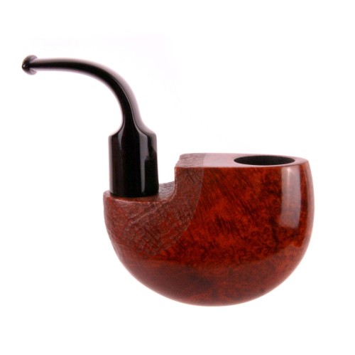 pocket pipe made of briar wood bróg pipes