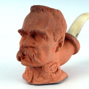 Fajka gliniana Józef Piłsudski Ceramiczna Parol Mr Bróg