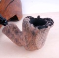 Erik Nording Pipe Black Straihgt Grain Freehand Fajka Wrzośiec brogshop.pl Mr Brog 