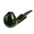 green briar pipe for smoking tobacco