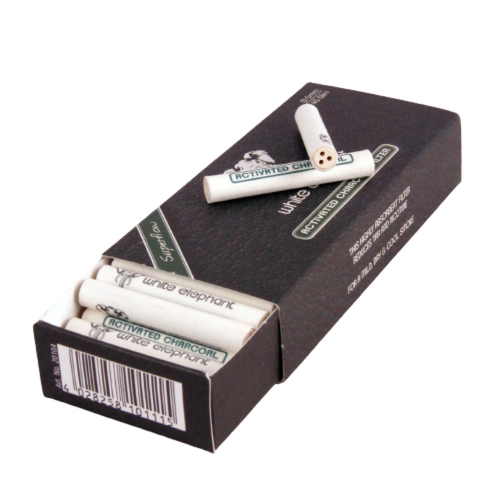 filtry fajkowe 6 mm z węglem aktywowanym