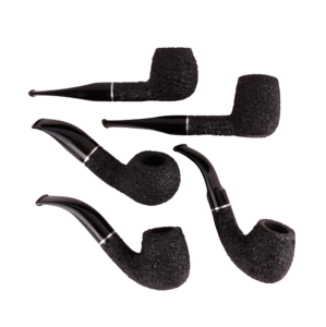 Pipe Brebbia Simply Black Briar Italy 5 variants