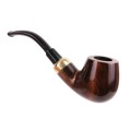fajka bróg pipes nr 22 bent stecker z gruszy