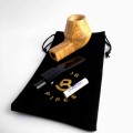Wincent 17 tobacco pipe made of olive wood