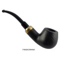 24 bent army pipe mr bróg fajka sandblasted piaskowana.jpg