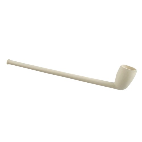fajka gliniana długa long clay pipe mr bróg 1.jpg