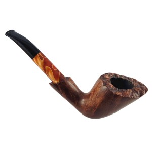 Zibi Pipe SAVONA Freehand Flame Grain Briar 