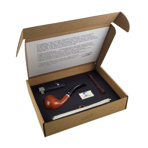 fajka do tytoniu zestaw pipe set grusza pear wood bróg pipes starter 382 rookie 1.jpg