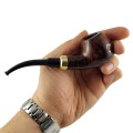 fajka do tytoniu mr bróg 124 bent army briar bruyere poland tobacco pipe 5.jpg