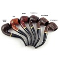 finishing of briar pipes No. 142 bróg pipes