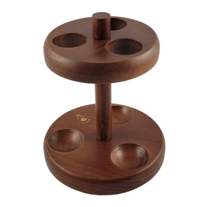 X3 Oak pipe stand for 3 pipes Mr Brog
