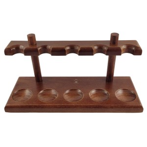 X5 Oak pipe stand for 5 pipes Mr Brog