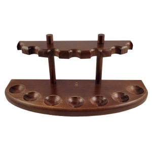 X7 Oak pipe stand for 7 pipes Mr Bróg