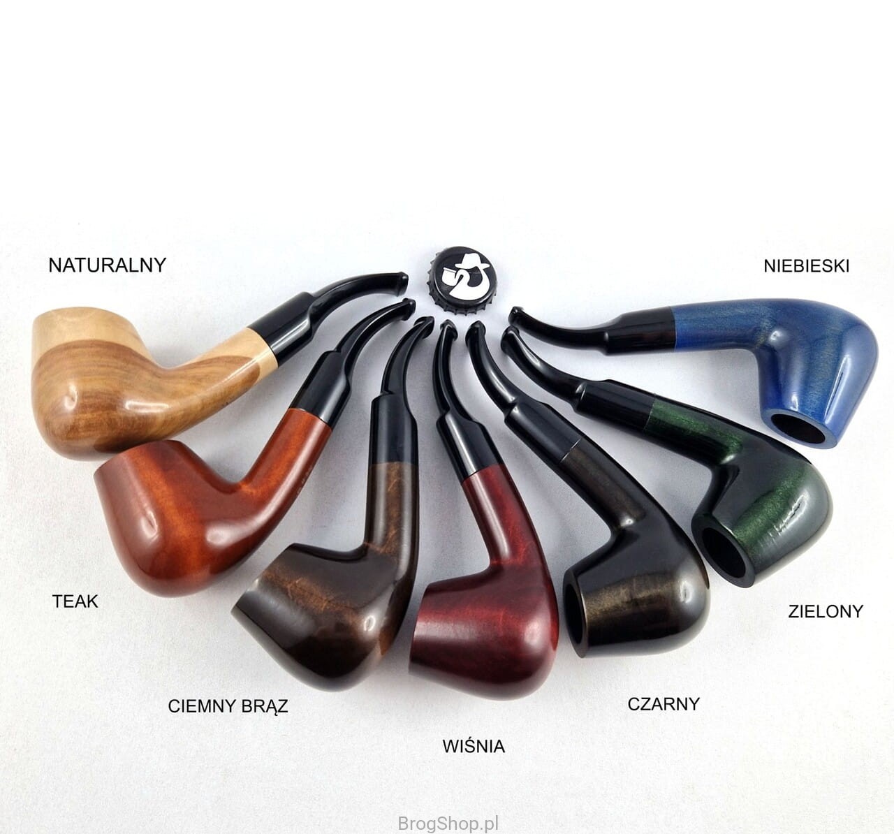 large tobacco pipe Pipe no. 27 Big Horn Mr Brog BrogShop