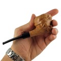 fajka do tytoniu bróg pipes tobacco pipe anton wincent briar skull 6.jpg