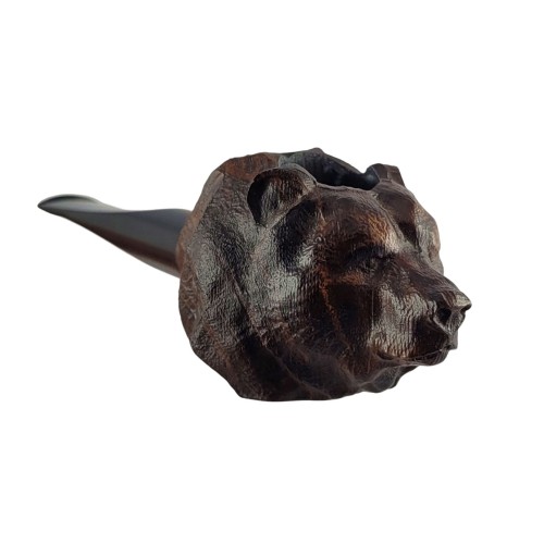 collector's pipe with bear's head