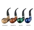 briar No. 100 frog pipes in various finish colors