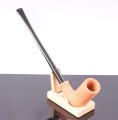 fajka gliniana glinianka  parol mr bróg brog fajka ceramiczna clay pipe.JPG