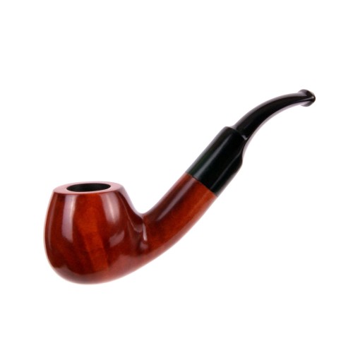 fajka drewniana w kolorze teak